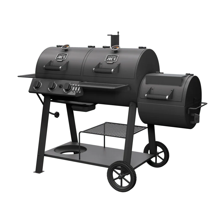 Oklahoma Joe Canyon Combo Charcoal/Gas Smoker & Grill - Image 2