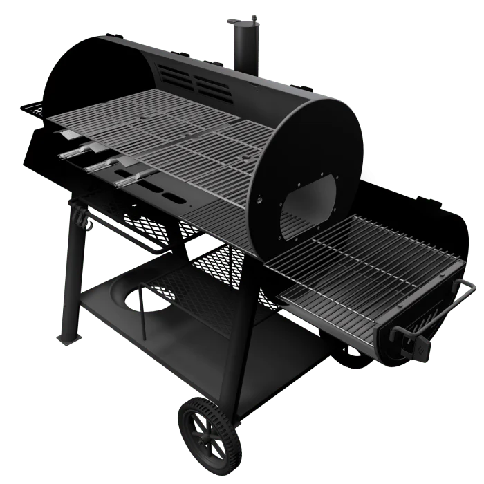 Oklahoma Joe Canyon Combo Charcoal/Gas Smoker & Grill - Image 3