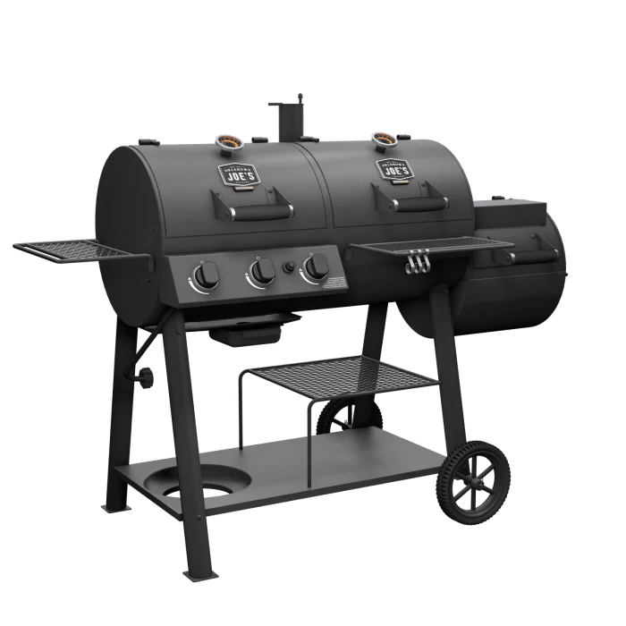 Oklahoma Joe Canyon Combo Charcoal/Gas Smoker & Grill - Image 4