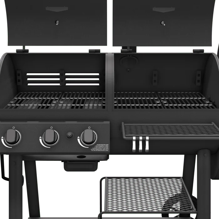 Oklahoma Joe Canyon Combo Charcoal/Gas Smoker & Grill - Image 6