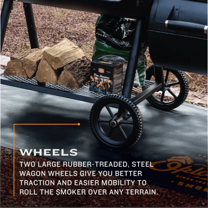 Oklahoma Joe Highland DLX Offset Smoker/Grill - Image 11