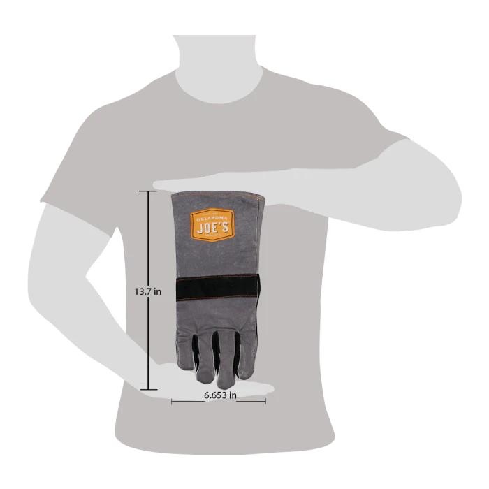 Oklahoma Joe Leather Smoking Gloves - OJ2260040 - Image 8