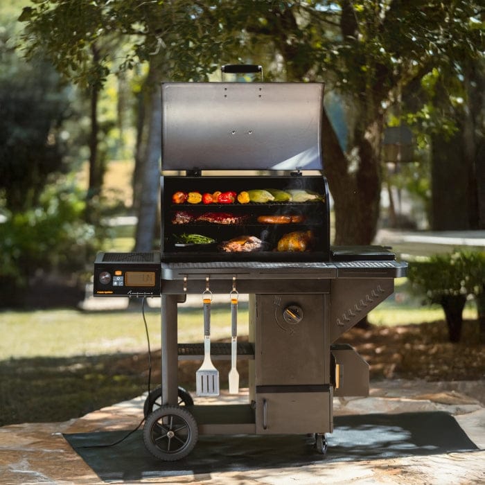 Oklahoma Joe Tahoma 1200A DLX Auto-Feed Charcoal Smoker & Grill w/ Wi-Fi - Image 10