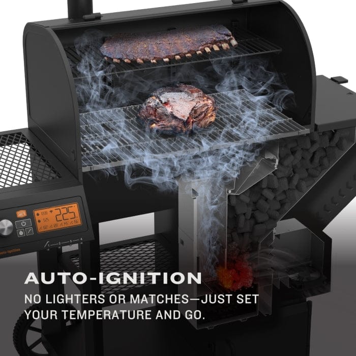 Oklahoma Joe Tahoma 1200A DLX Auto-Feed Charcoal Smoker & Grill w/ Wi-Fi - Image 12