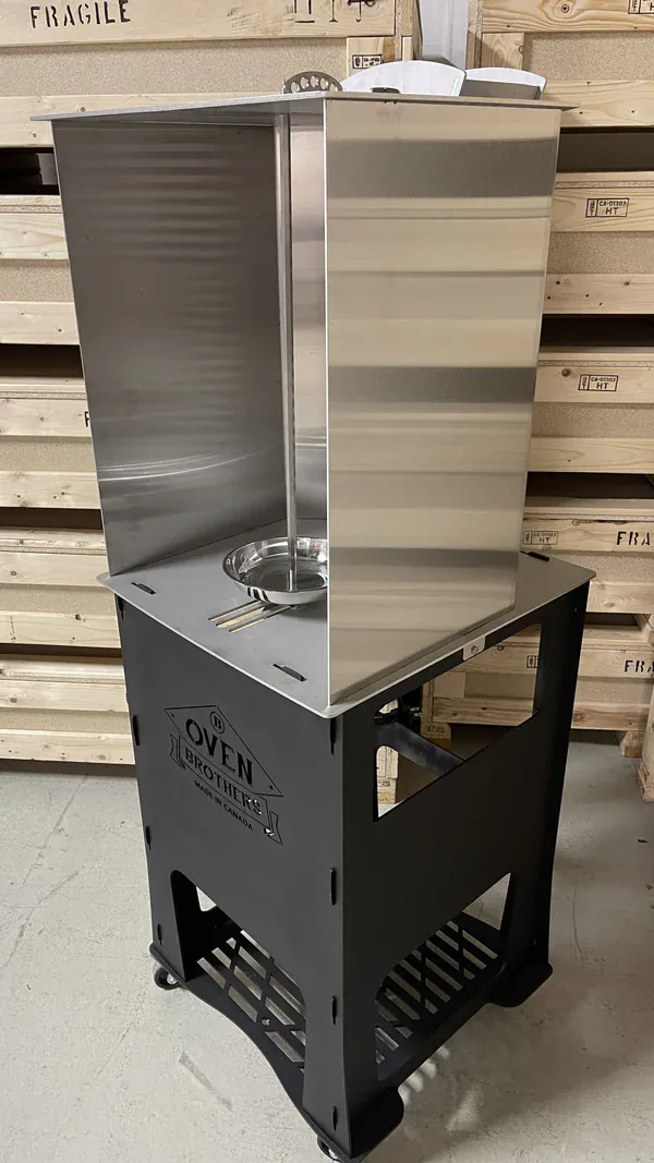 Oven Brothers - The Original Joint Vertical Rotisserie Full Cart - Image 5