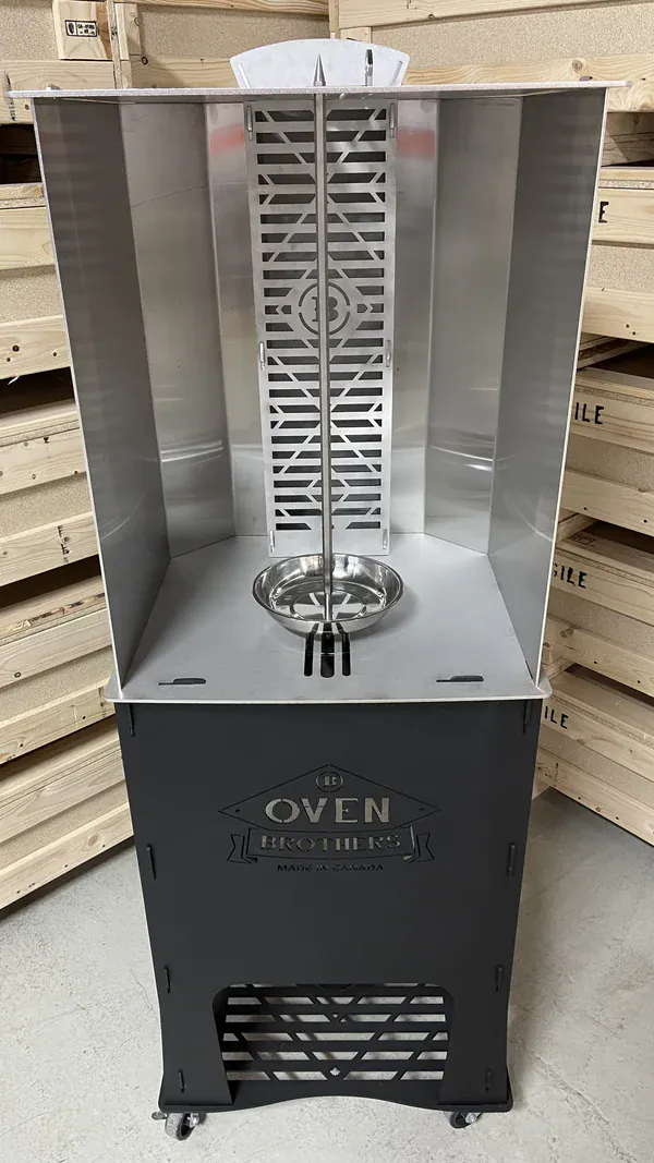 Oven Brothers - The Original Joint Vertical Rotisserie Full Cart - Image 6