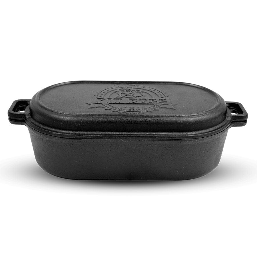 Pit Boss 6QT Cast Iron Roaster with Lid - 40263 - Image 3
