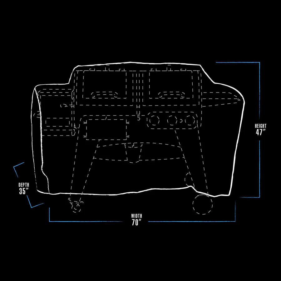 Pit Boss Cover (Navigator 1230 Combo) - PBGCB123030804 - Image 2