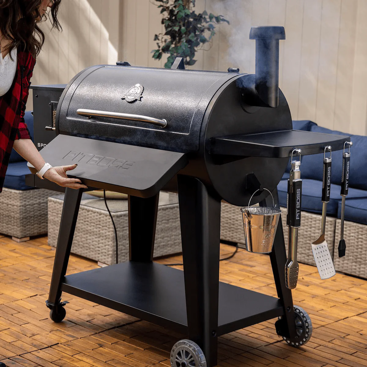 Pit Boss Sportsman 1100 Pellet Grill With Wi-Fi - Image 7