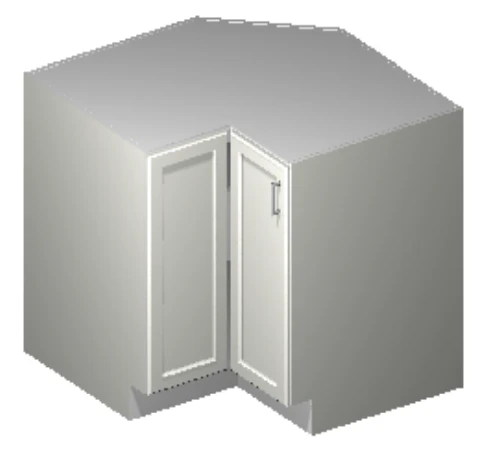 Precise Design Cabinetry - Bifold Corner cabinet (36")
