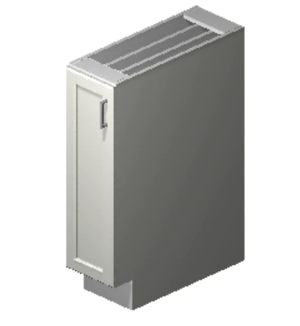 Precise Design Cabinetry - Full Height cabinet with adjustable shelf (21" Right)