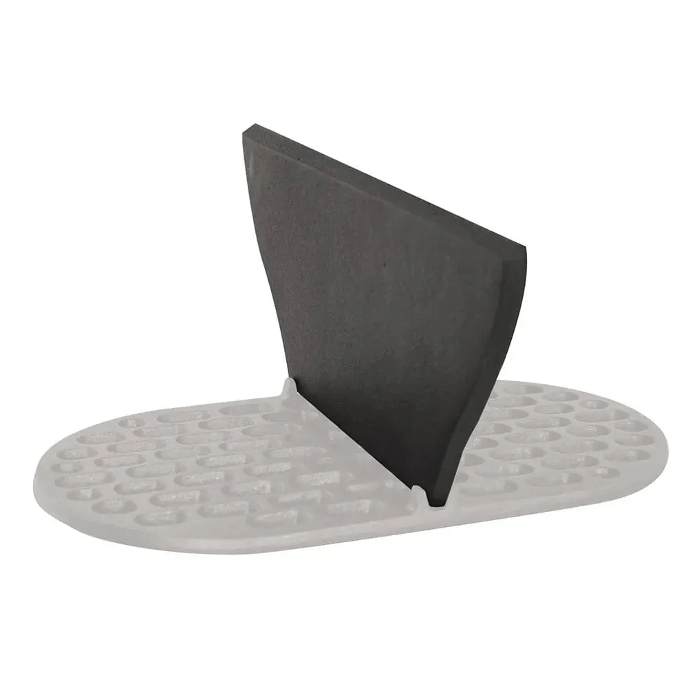 Primo 1-Piece Cast Iron Firebox Divider for Oval JR 200 Grills - PG00314