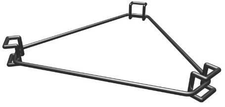 Primo 1-Piece Heat Deflector Rack for Kamado Round Grills - PG00331