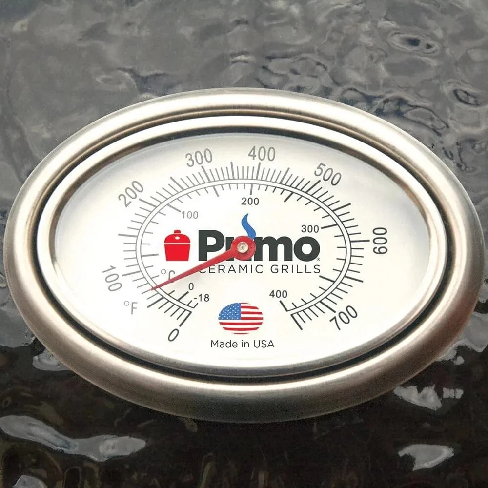 Primo 22" Round All-In-One Ceramic Kamado Egg Charcoal Grill - Image 4