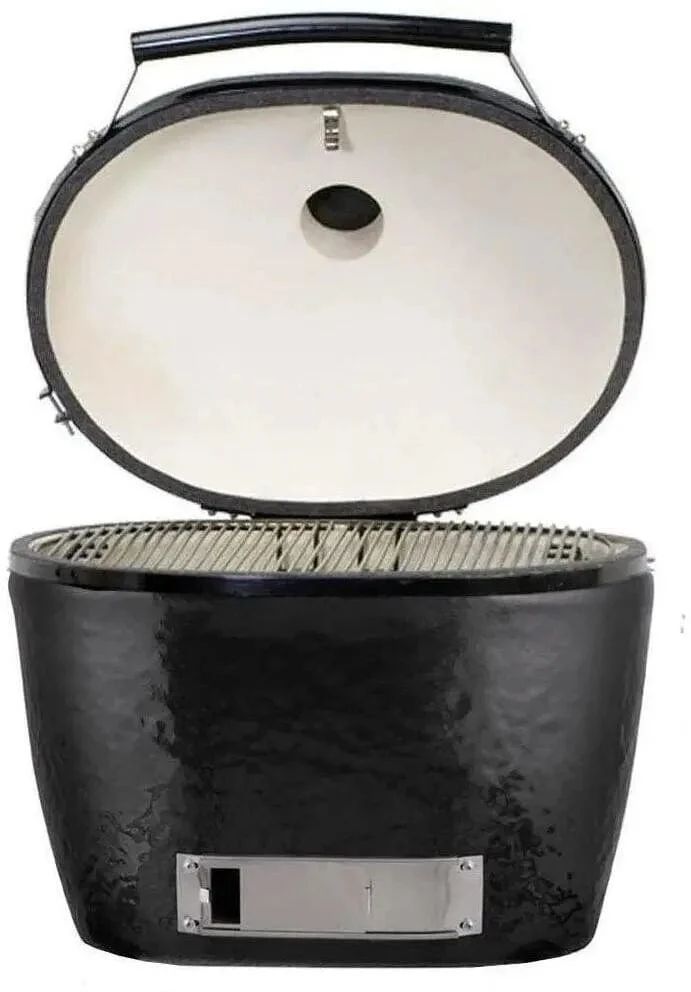 Primo 24" Oval Large All-In-One Ceramic Kamado Egg Charcoal Grill - Image 3
