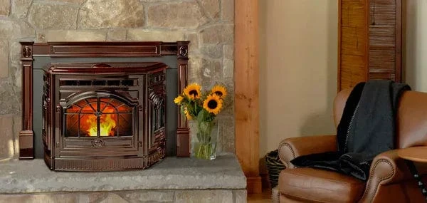 Quadra-Fire Castile Pellet Fireplace Insert - Image 3