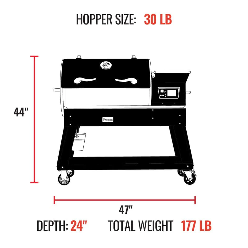 Recteq Deck Boss 800 Pellet Grill - Image 15