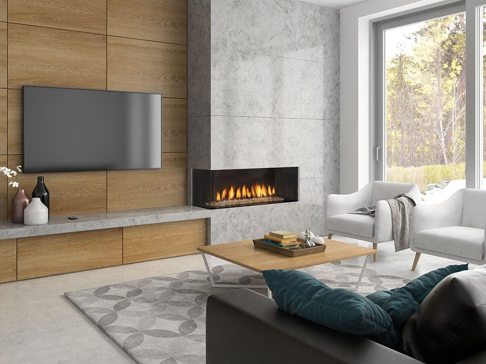 Regency City Series Chicago Corner 40 Gas Fireplace - Image 7