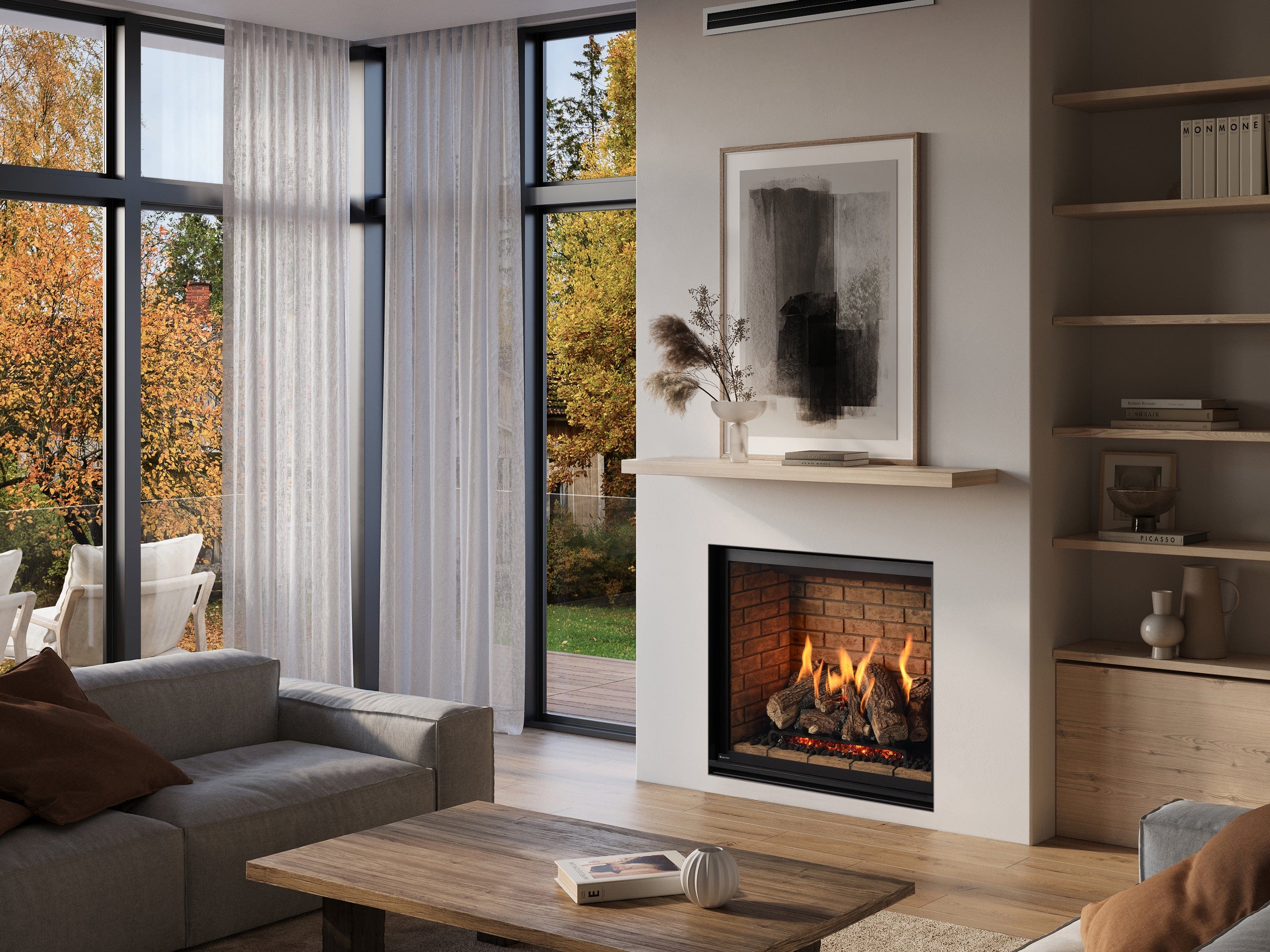 Regency Grandview G800P Premium Gas Fireplace - Image 3