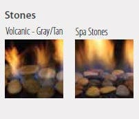 Regency Natural Ceramic Spa Stones (70 stones) - 946-674