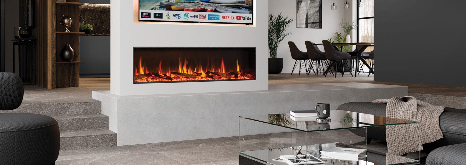 Regency Studio ES165 62" Electric Fireplace - Image 3