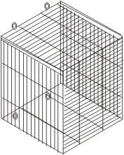 Regency Vent Guard Horizontal 5x8 Pkgd - 946-604/P - Image 2