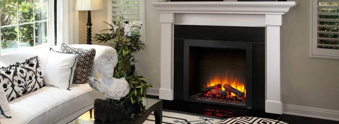 Simplifire 36" Built-in Electric Fireplace - Image 2