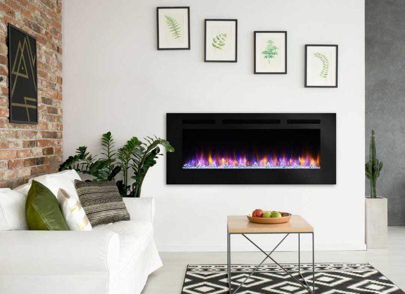 Simplifire 48" Allusion Linear Electric Fireplace - Image 2
