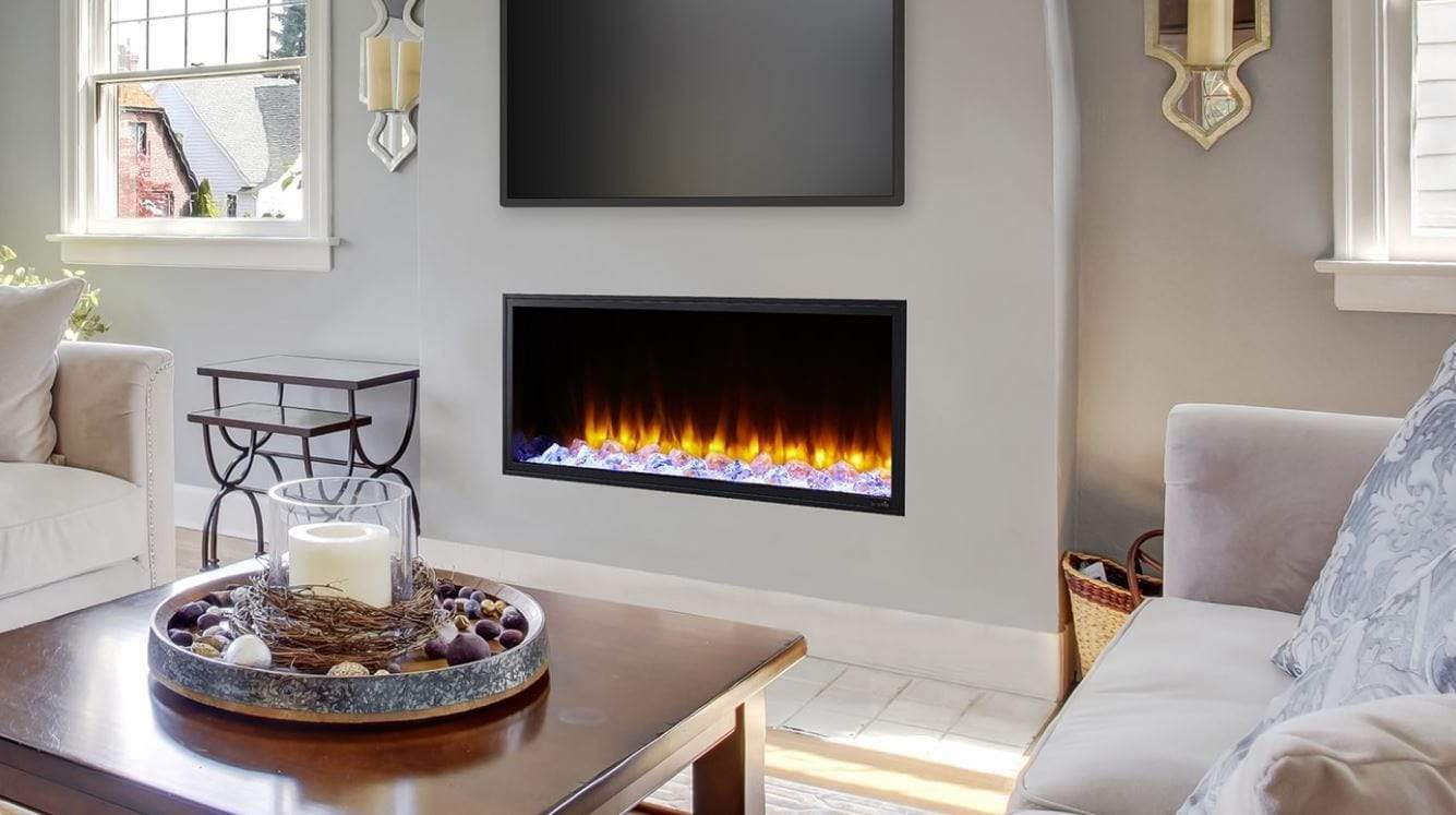 Simplifire 55" Scion Clean Face Electric Fireplace - Image 3