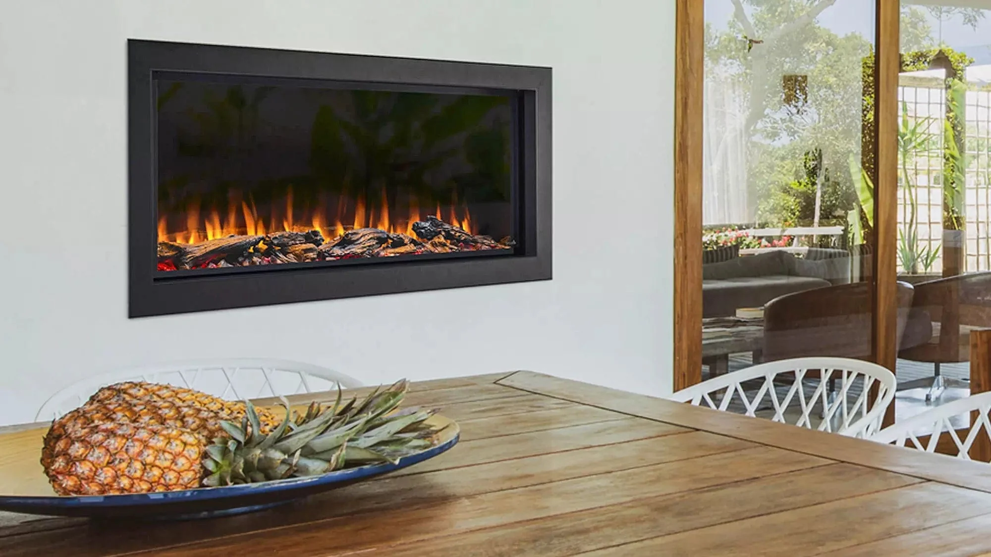 Simplifire Forum 43 Outdoor Electric Fireplace - Image 4