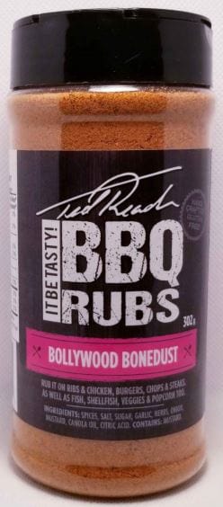Ted Reader BBQ Rub - Bollywood Bone Dust (302G) - Image 3
