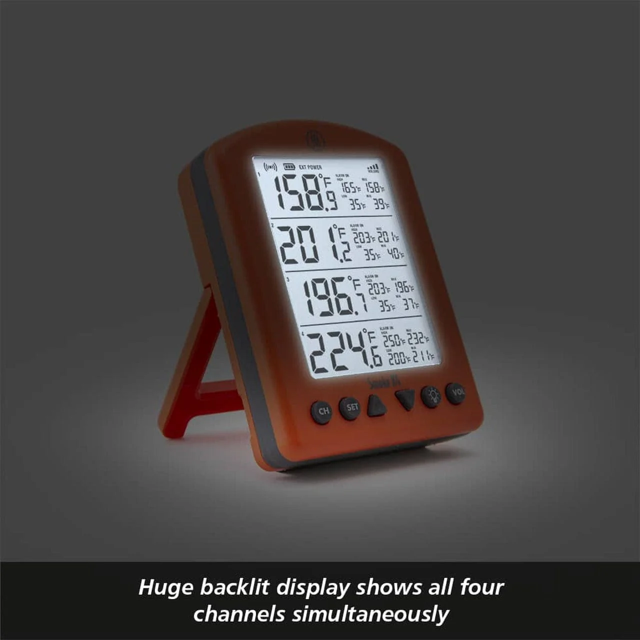 ThermoWorks Smoke X4 Long-Range Remote BBQ Alarm Thermometer - Image 14
