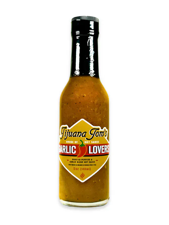 Tijuana Tom's House of Hot Sauce - Garlic Lovers (148 mL) - GL01-5WB