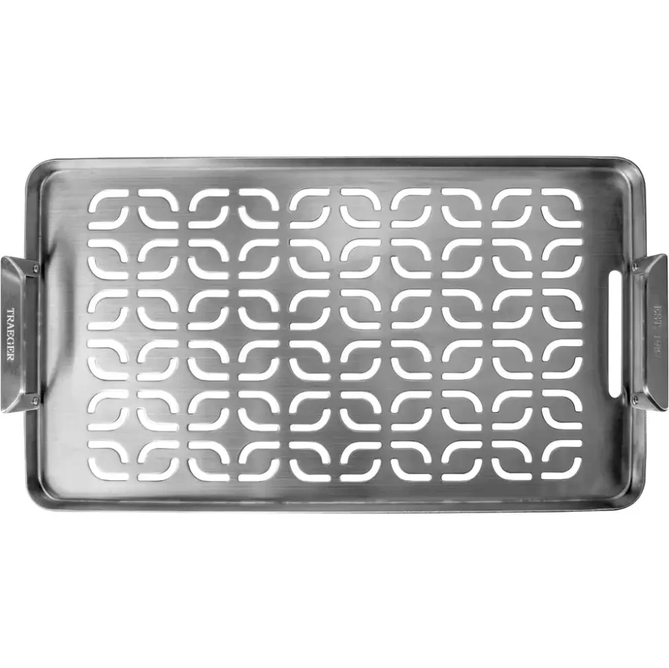 Traeger ModiFIRE Fish & Veggie Stainless Steel Grill Tray - BAC610 - Image 2