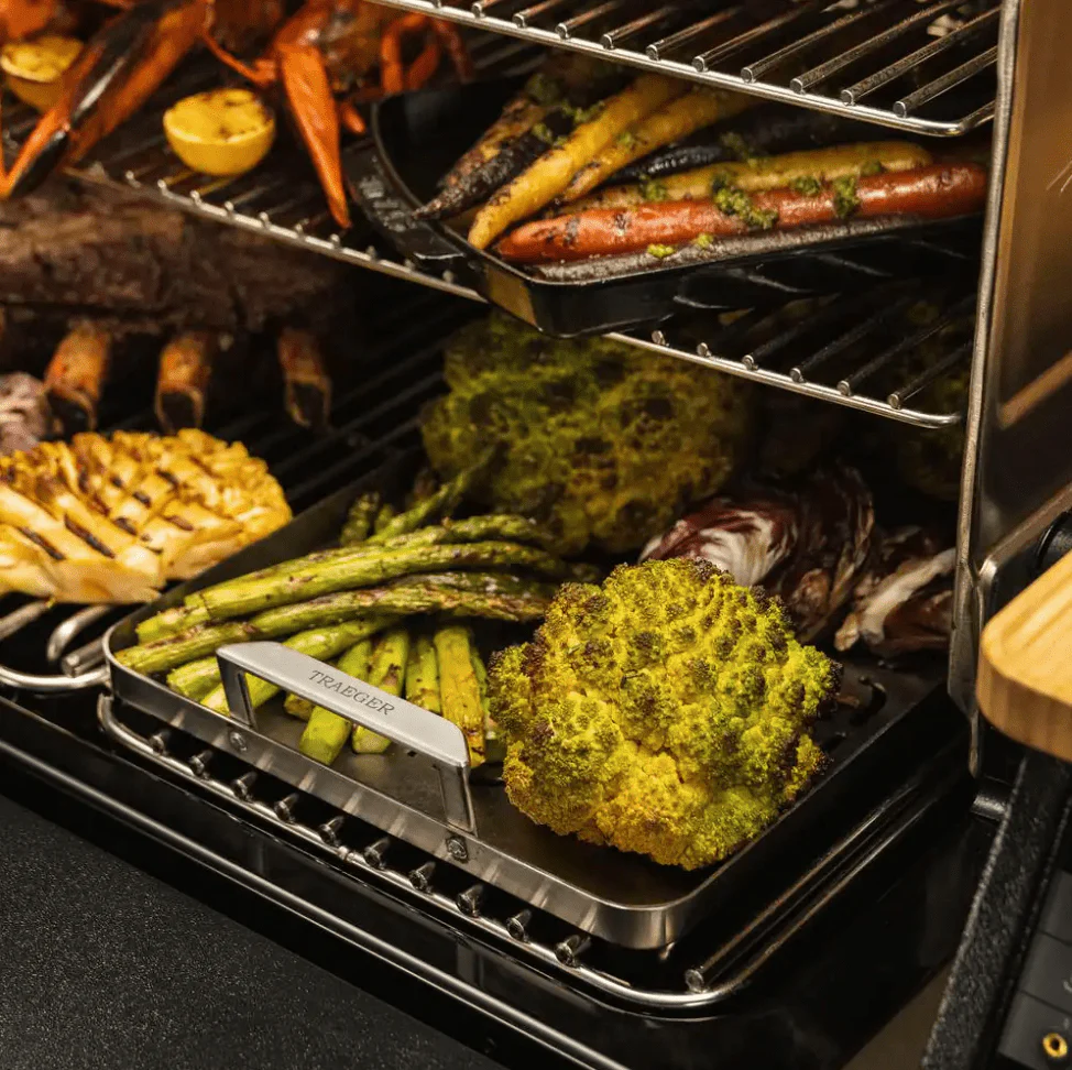 Traeger ModiFIRE Fish & Veggie Stainless Steel Grill Tray - BAC610 - Image 4