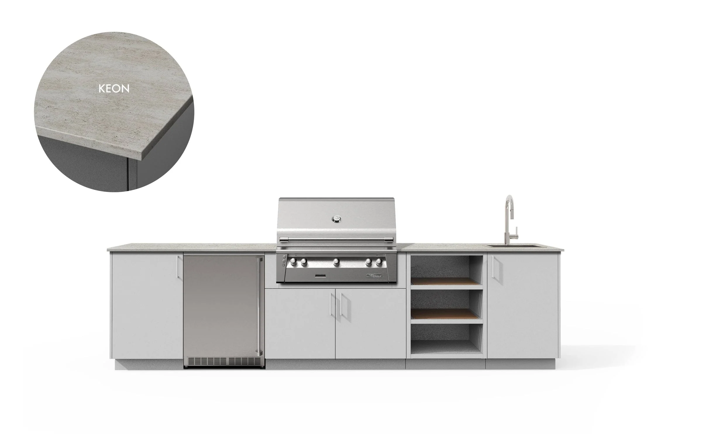 Urban Bonfire Breeze 36 Outdoor Kitchen - Image 5