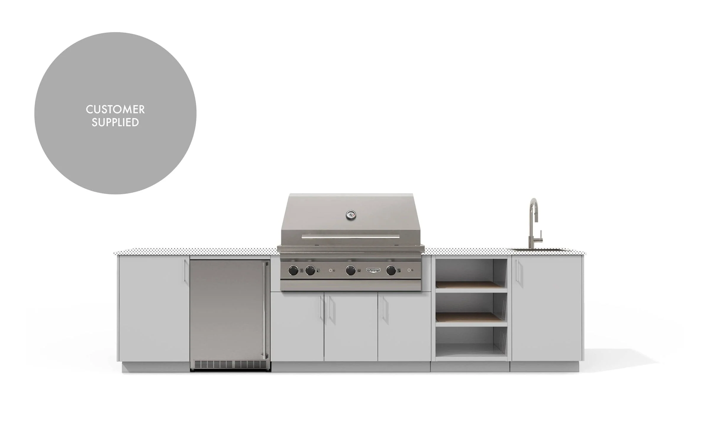 Urban Bonfire Breeze 42 Outdoor Kitchen - Image 6