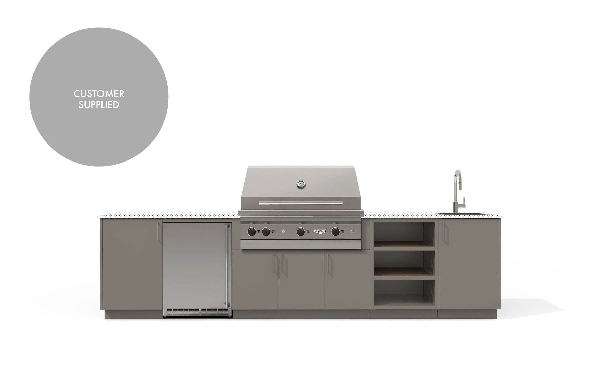 Urban Bonfire Breeze 42 Outdoor Kitchen - Image 9