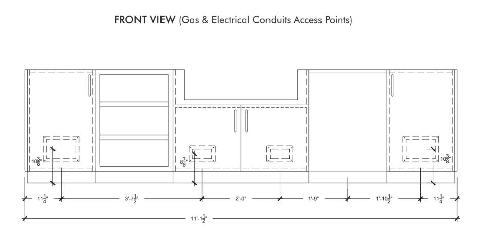 Urban Bonfire Cirrus 36 Outdoor Kitchen - Image 13