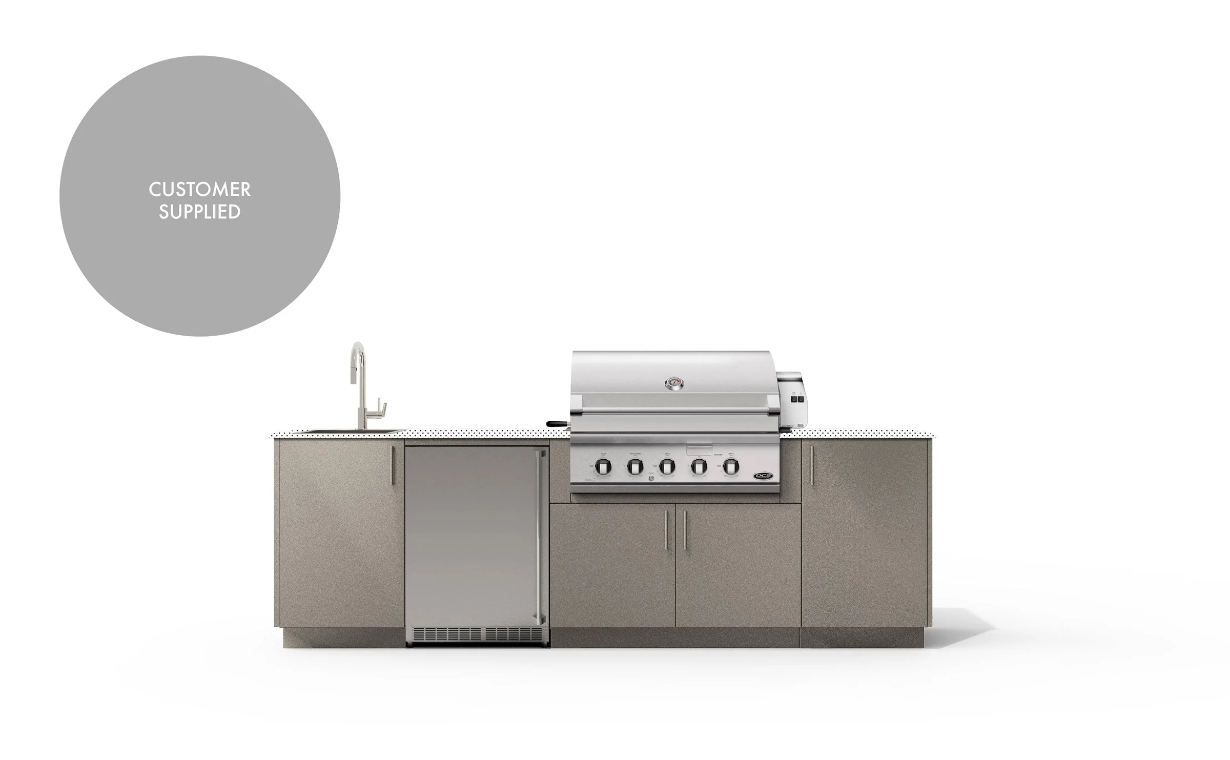 Urban Bonfire Dew 36 Outdoor Kitchen - Image 9