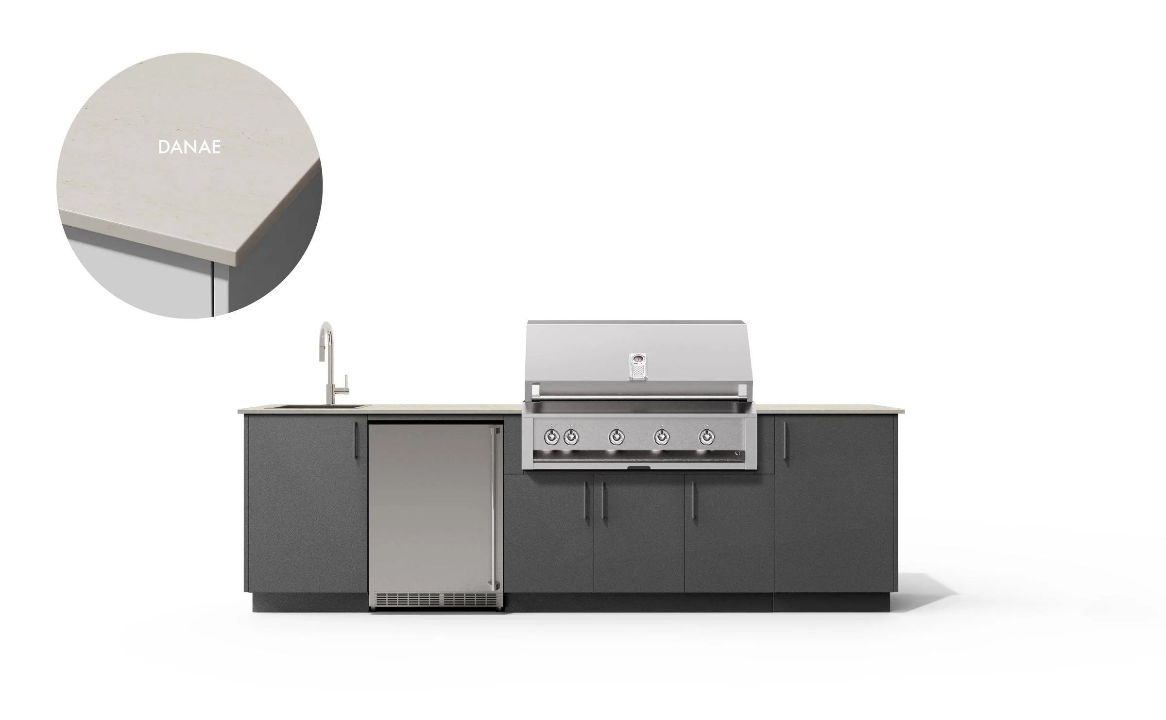 Urban Bonfire Dew 42 Outdoor Kitchen