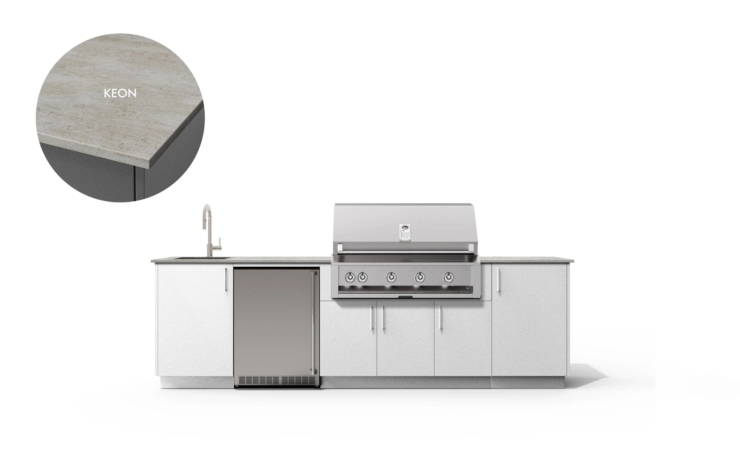 Urban Bonfire Dew 42 Outdoor Kitchen - Image 5