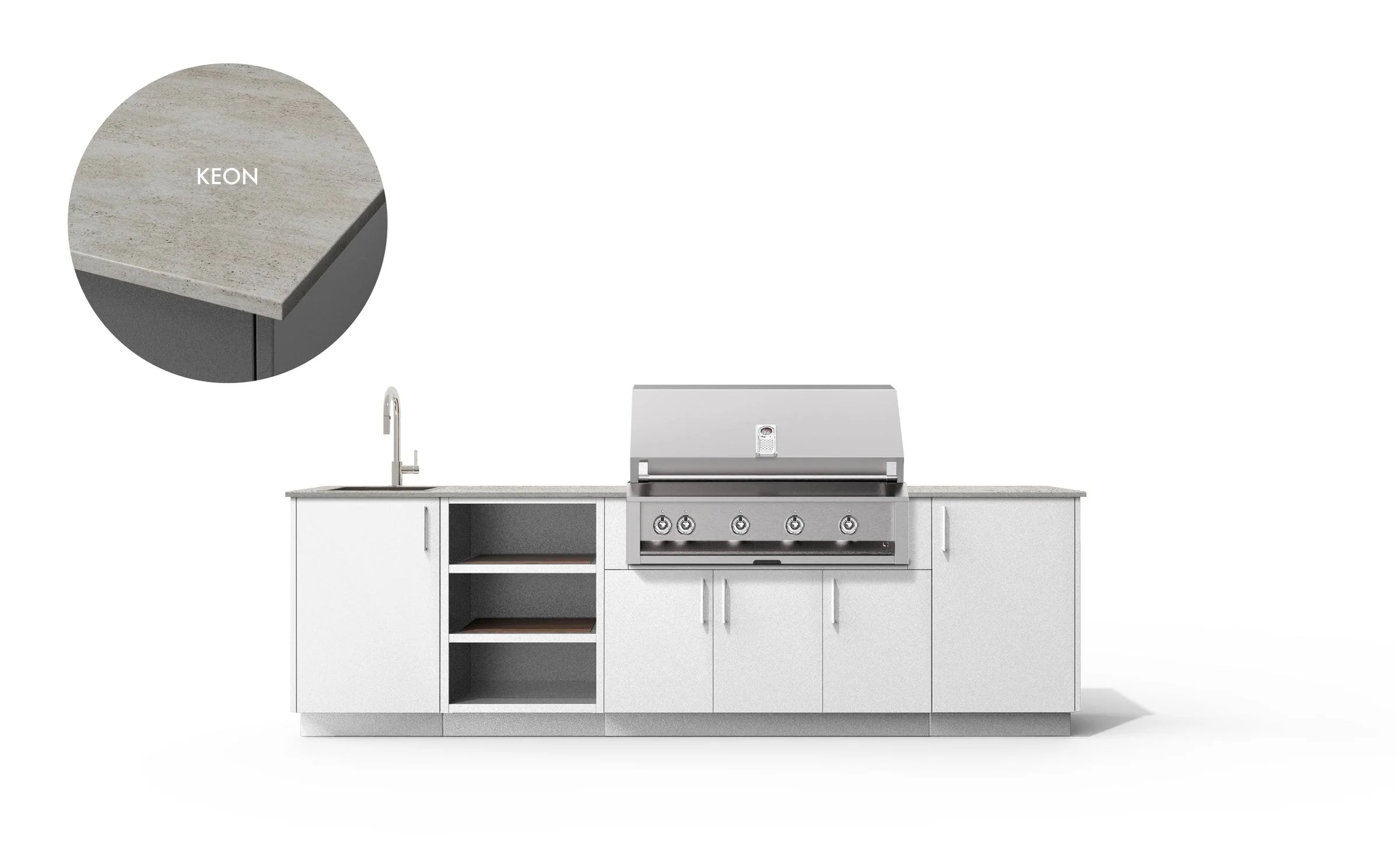 Urban Bonfire Meadow 42 Outdoor Kitchen - Image 5