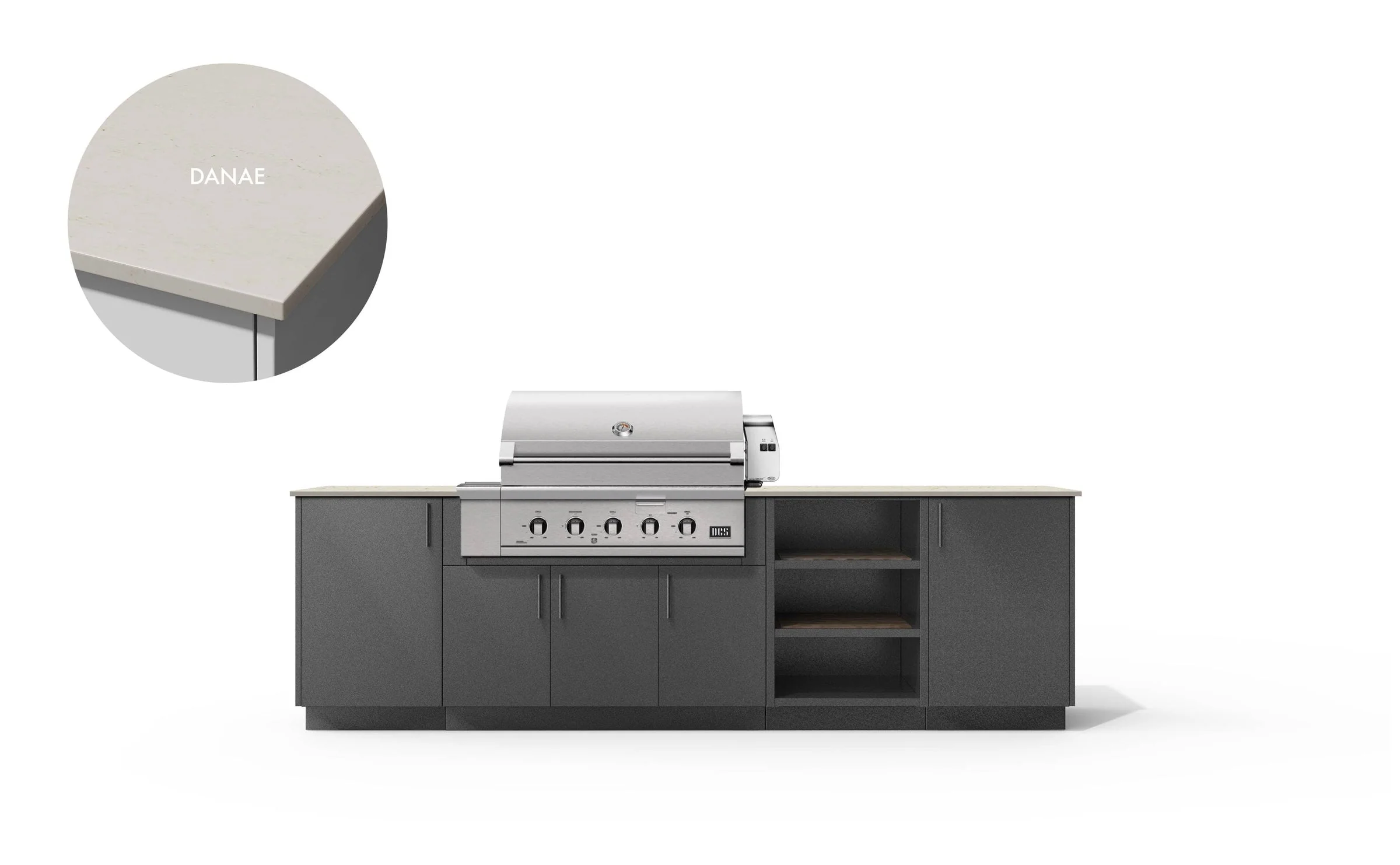 Urban Bonfire Prairie 42 Outdoor Kitchen