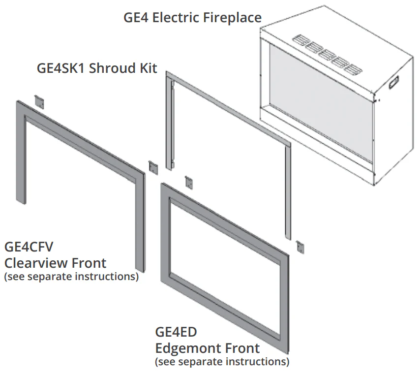 Valor 3-Sided Shroud Kit (GE4) - GE4SK1