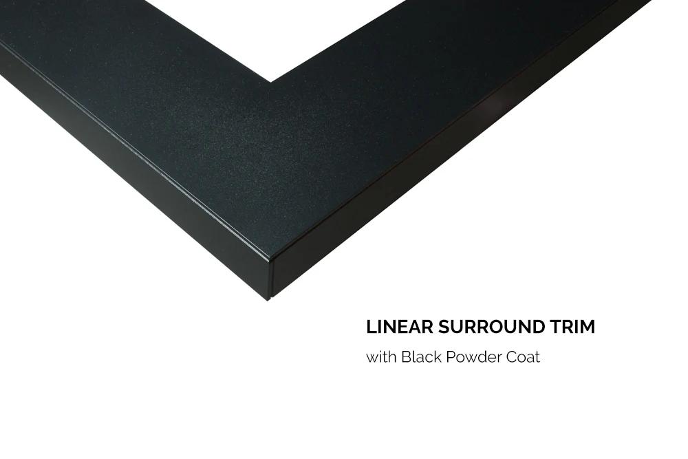 Valor Black 3 1/2" Trim (L1 Series) - 1550LSBV2