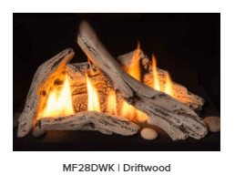 Valor Driftwood Set (Madrona Freestanding & Retrofire Series) - MF28DWK