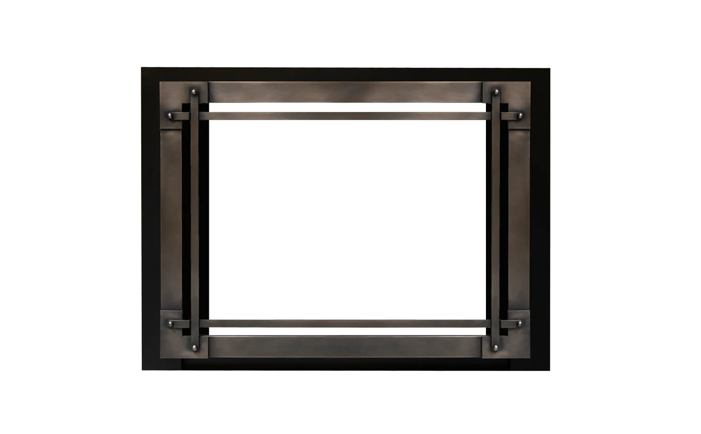 Valor Edgemont Craftsman Front w/ Backing Plate (Aged Steel) - 1184ECAS
