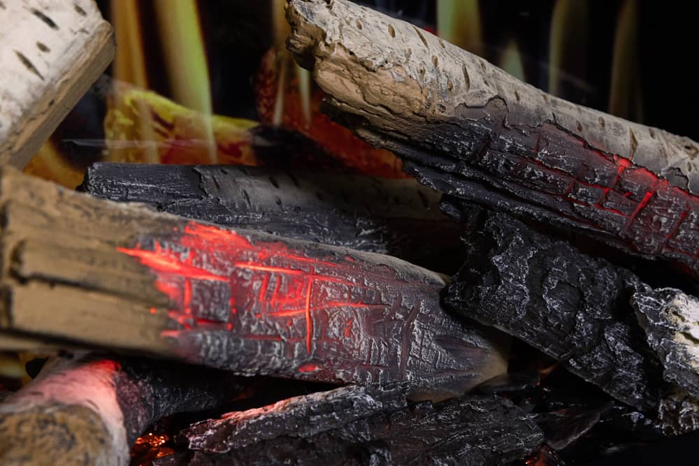 Valor Glowing Birch Logs (HE6) - HE6GBLK