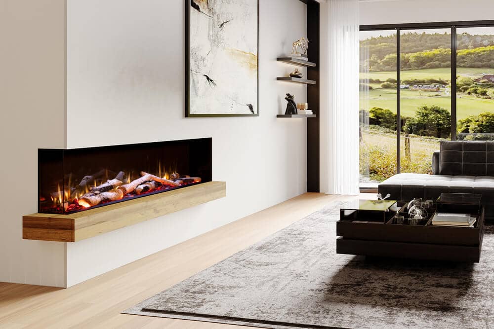 Valor LEX3-S 60" Electric Fireplace - Image 3